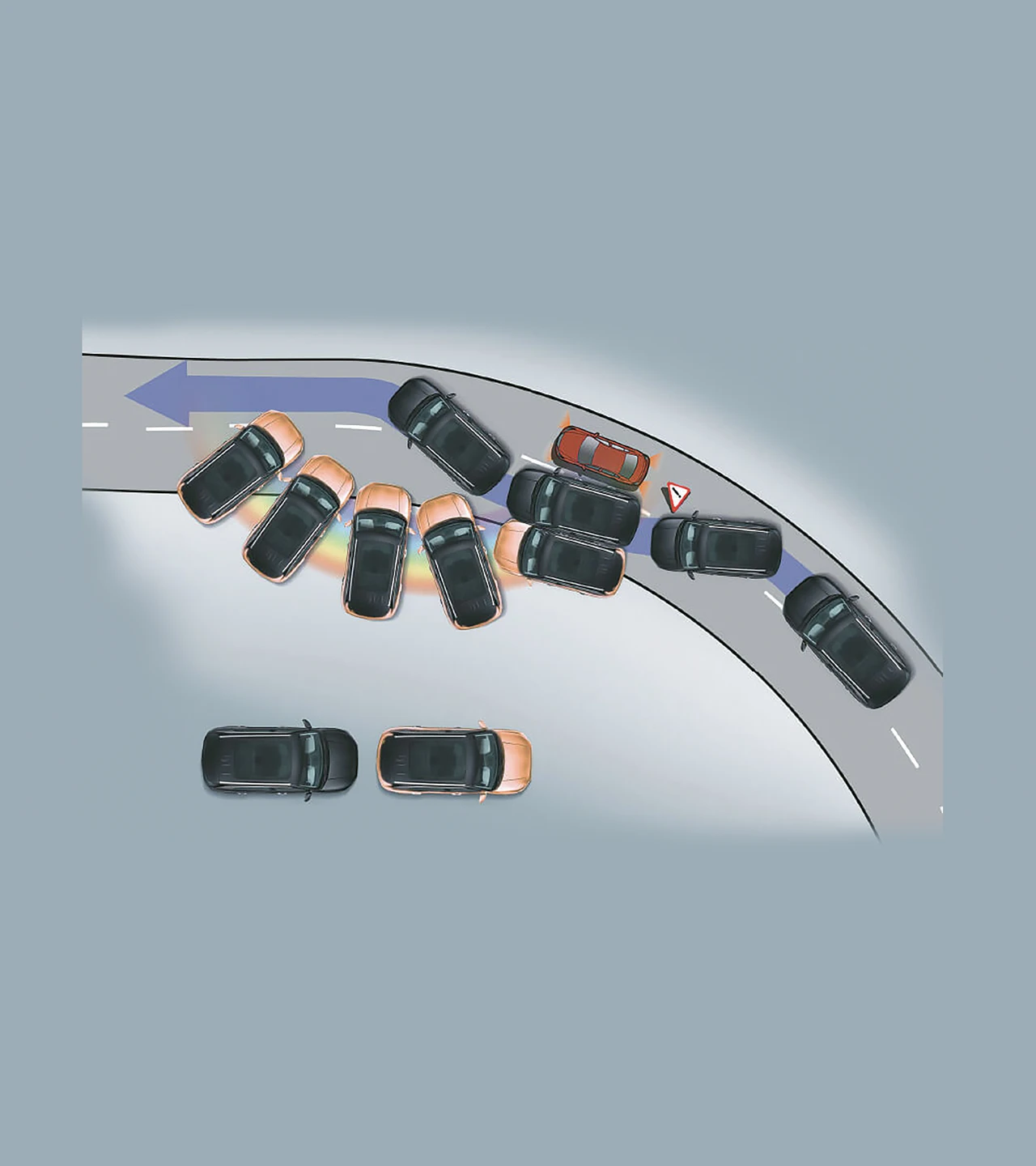 Hệ thống XDS+ tự động phanh bánh xe bên trong khi vào cua để giữ thân xe ổn định, giảm hiện tượng thiếu lái và mang đến cảm giác đánh lái chính xác, thể thao hơn – đặc biệt hữu ích khi di chuyển trên những khúc cua gắt.